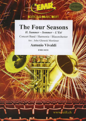 ヴァイオリン協奏曲 Op.8「四季」より、夏：アントニオ・ヴィヴァルディ / ジョン・モルティマー [吹奏楽中編成]